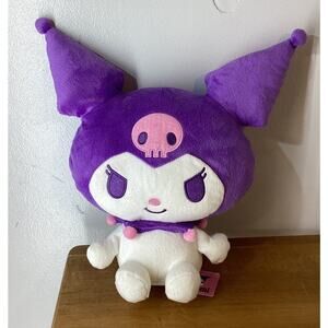 Kuromi Sanrio Big Plush Stuffed Toy Purple NWT